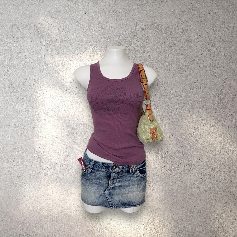 Volcom Purple Tank Top - Picture 2 of 6